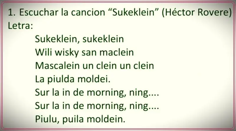 Sukeklein Canción con Jintanjaforas