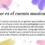 Cuentos musicales para niños